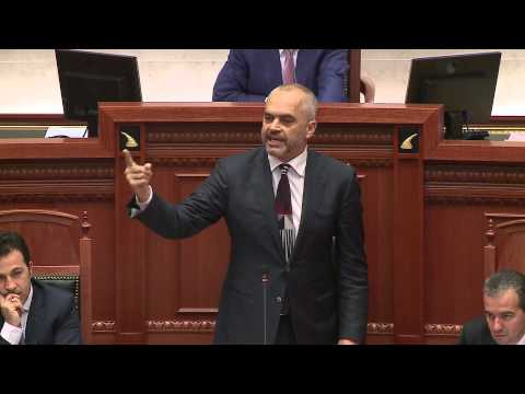 RAMA - BERISHA DEBATE NE PARLAMENT