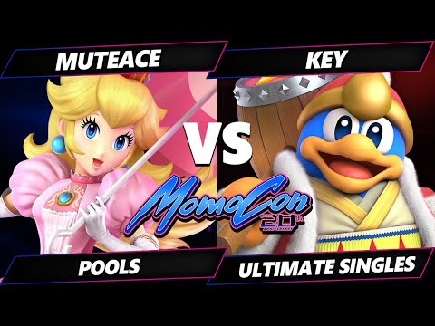MomoCon 2025 - MuteAce (Peach) Vs. Key (King Dedede) Smash Ultimate - SSBU