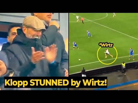 Jürgen Klopp’s reaction to Florian Wirtz’s insane two assist for Germany vs Slovakia last night