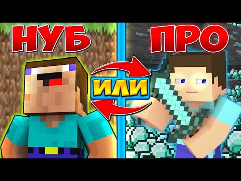ТЫ НУБ ИЛИ ПРО? ТЕСТ НА УРОВЕНЬ ИГРЫ В МАЙНКРАФТ! 8 ВОПРОСОВ ПО МАЙНКРАФТУ