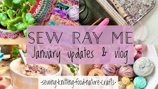 Sew Ray Me vlog - January updates & vlog - shop news, sale, and new product launch✨📔💕