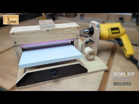 Simple Drum Sander // 간단한 드럼 샌더
