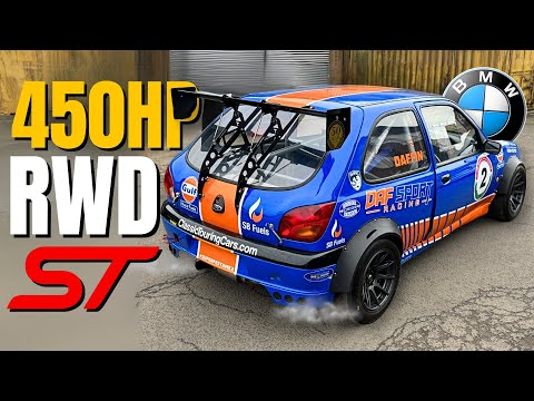 THIS 450HP 1.6 RWD Ford Fiesta SHOULD NOT EXIST!