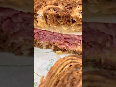 Arbys Reuben Sandwich #foodshorts #foodreview #arbys #lunch #yummy #sandwich #fries #foodie