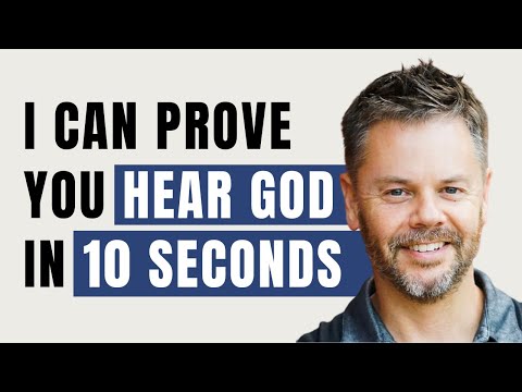 This man can prove you hear God in 10 seconds or less...
