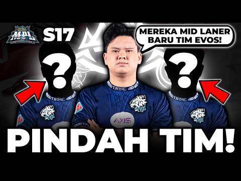MOVING TEAM!! EVOS HAS 2 NEW MID LANERS??😱🔥 | MPL ID, MPL Indonesia, EVOS, MPL INDO, EVOS TV