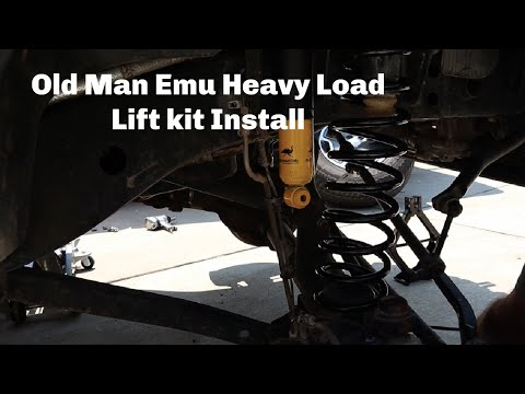 Old Man Emu Heavy Duty Lift Kit Install