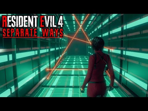 Ada Escapes Laser Room Scene Resident Evil 4 Remake Separate Ways