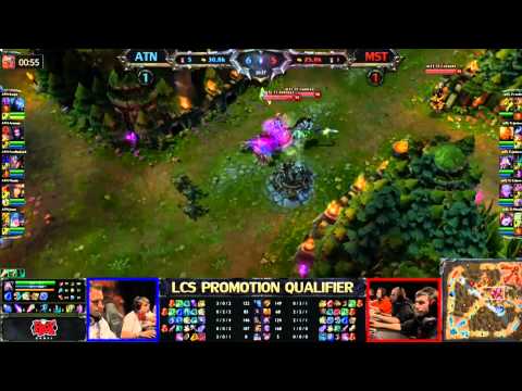 Team Alternate vs Team Mistral Game 3 LCS Season 3 Promotion qualifier 2013