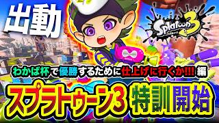 【 スプラトゥーン3 】特訓開始！さぁ始まったな！わかば杯で優勝するために仕上げに行くか編！【ハセシン】