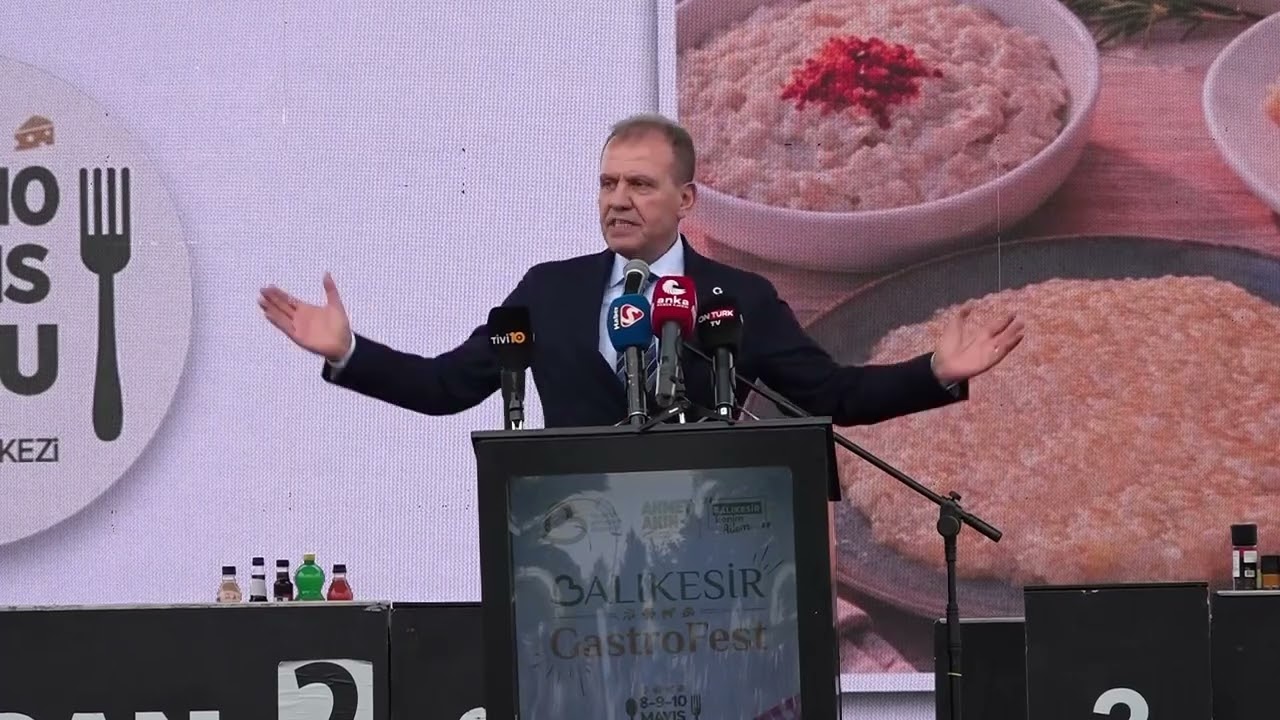 Balıkesir Büyükşehir Belediyesi -   1. Uluslararası Balıkesir Gastronomi Festivali Açılışı