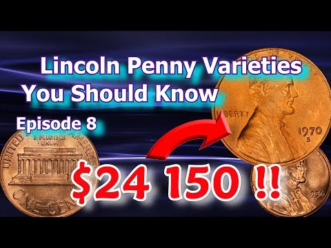 Lincoln Penny Varieties You Should Know Ep.8 1960, 1956, 1970 - and what they may be worth
