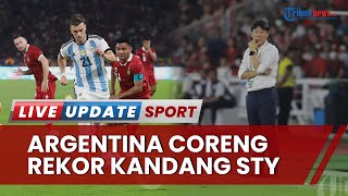 Timnas Argentina Coreng Rekor Kandang Shin Tae-yong, Pelatih Indonesia Kecolongan Kalah Sekali