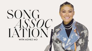 Download lagu Agnez Mo Sings Jennifer Lopez, Rihanna, and Ariana Grande in a Game of Song Association | ELLE mp3