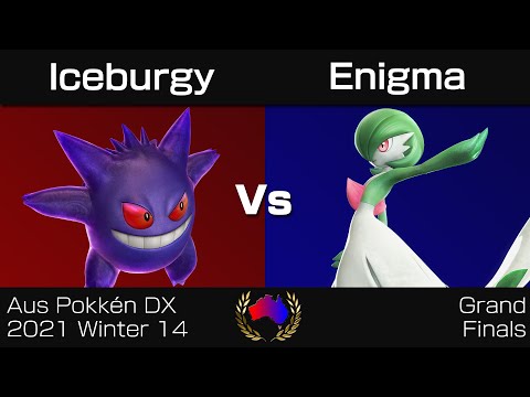 Aus Pokkén DX 2021 Winter 14 - Grand Finals: Iceburgy (Gengar) vs. Enigma (Gardevoir)