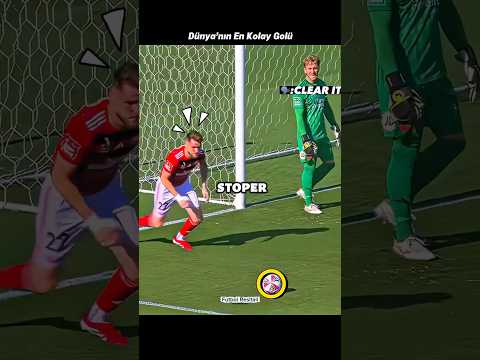 Gol Mü ? Asist Mi ? Dünya’nın En Kolay Golü 🥶⚽️