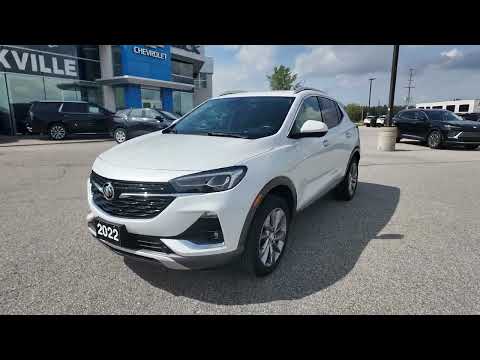 2022 Buick Encore GX Essence AWD in White for sale at Ernie Dean Chevrolet Buick GMC Ltd. in Alliston, ON