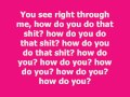 Nicki Minaj - Right Thru Me W/ Lyrics On Screen