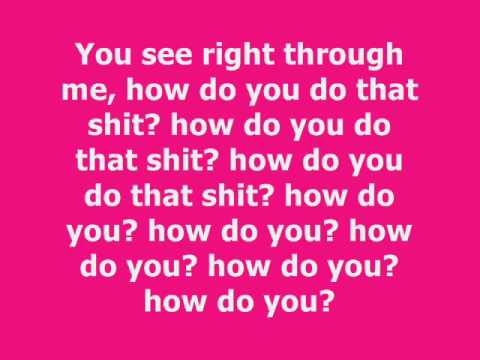 Nicki Minaj - Right Thru Me W/ Lyrics On Screen