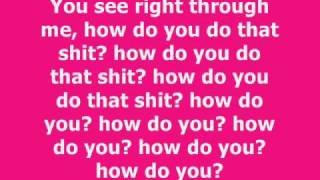 Nicki Minaj - Right Thru Me W/ Lyrics On Screen