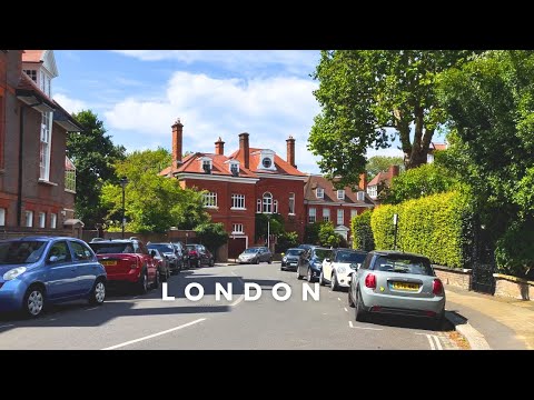 Most Expensive Streets of London | Hampstead | London Summer Walking Tour