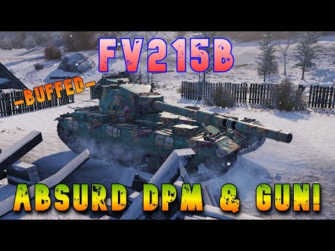 FV215b Absurd DPM & Gun! ll Wot Console - World of Tanks Modern Armor