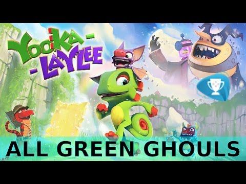 Yooka Laylee - All Green Ghostwriters (Ghouls)