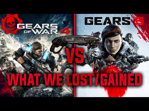 Gears 5 Vs Gears Of War 4 Gnasher Tuning