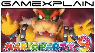 Mario Party 9 - Final Bowser Boss Fight & Ending (Bowser's Block Battle) *Spoilers!*