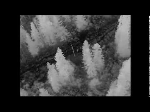 Här hittar polisen i Norge den vilsne fyraåringen med helikopter