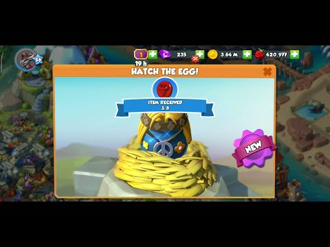 Hatching the new Hippie dragon| Dragon mania legends|™