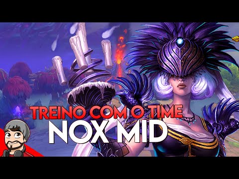 NOX MID, Treino com o Time - ⚡ Smite BR Scrim Conquista