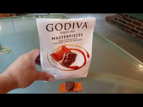 Godiva Masterpieces Chocolate Lion Caramel