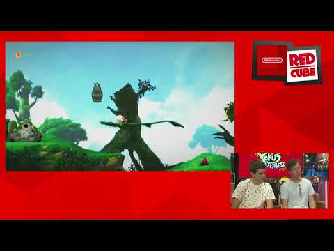 Nintendo at Gamescom 2017 - Yoku's Island Express gameplay