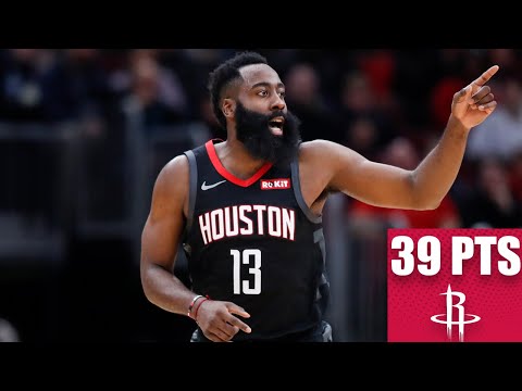 James Harden drops 39 points, tosses 9 assists vs. Pelicans | 2019-20 NBA Highlights
