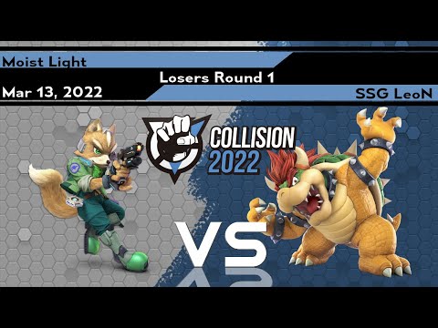 [Smash Ultimate] SSG | Leon vs Moist | Light - Collision 2022 (Top 12)