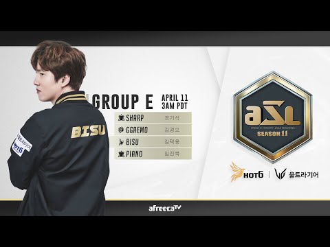 [ENG] ASL S11 Ro.24 Group E (Bisu, Sharp, Piano and GGaemo) - ASL English (StarCastTV English)