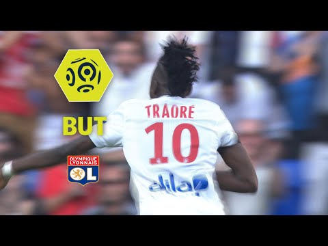 But Bertrand TRAORE (75') / Olympique Lyonnais - Girondins de Bordeaux (3-3)  / 2017-18