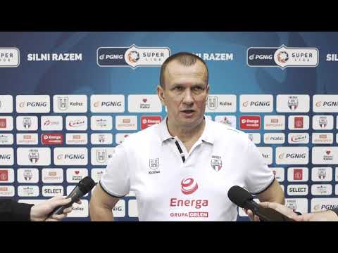 Energa MKS Kalisz - Azoty Puławy: Wypowiedź pomeczowa Tomasza Strząbały