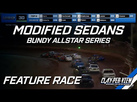 Modified Sedans | Bundy Allstar Series - Carina - 26th Dec 2024 | Clay-Per-View