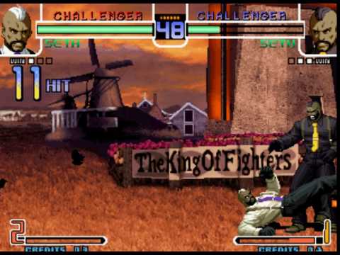 Seth combo the king of fighters 2002