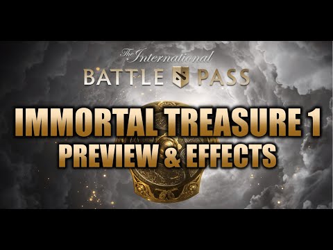 IMMORTAL TREASURE I - 2020 TI10 BATTLE PASS (PREVIEW + EFFECTS)