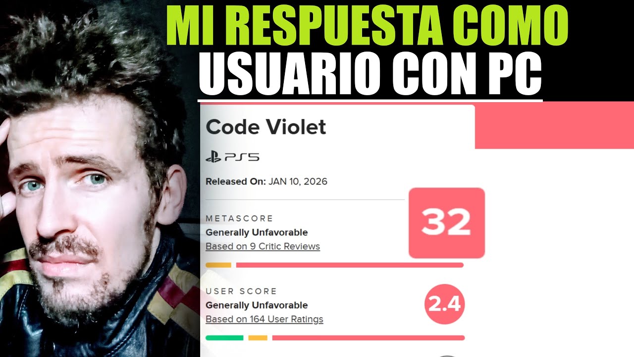 CODE VIOLET:  EL GOTY DE 2026 / MI OPINIÓN COMO FANÁTICO DE DINOSAURIOS Y DE LA NO-VERSIÓN A PC