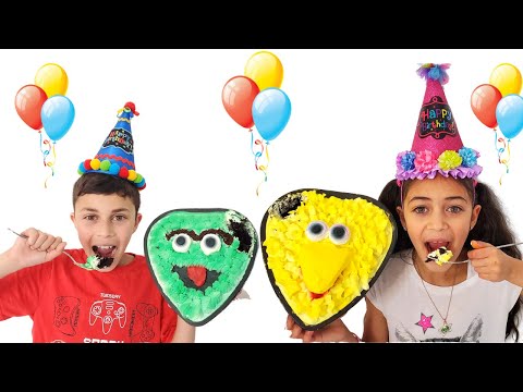 Heidi and Zidane prepared a happy birthday cake for their dad