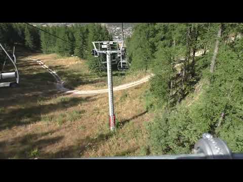 (23/08/2023) Discesa integrale estiva seggiovia Poma "Casse du Bœuf" - Villeneuve (France)