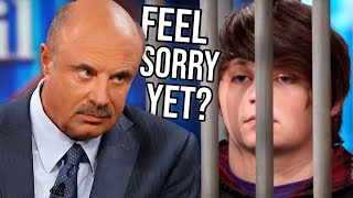 Dr Phil Puts Kid In His Homemade Jail