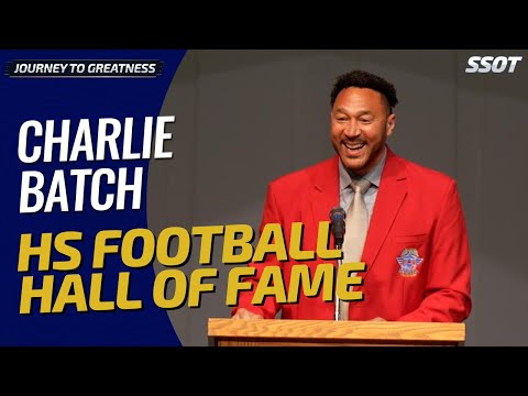 Charlie Batch Honored at National High School Football Hall of Fame 2025