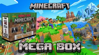 YouTube thumbnail: Minecraft Trading Cards 2024 | Panini MEGA Box