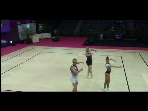 17th Aerobic Gymnastics World Championships Final  - Trio Hungary 🇭🇺  1st Place