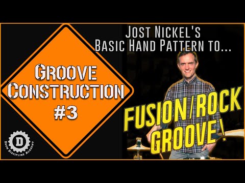 JOST NICKEL - GROOVE CONSTRUCTION #3 Drum Lesson //DRUM DISCIPLINE ACADEMY